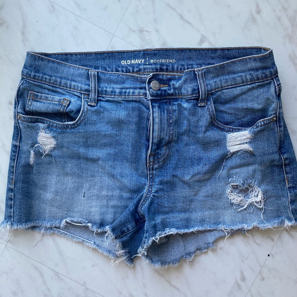 Old Navy Boyfriend Jean Shorts